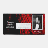 Red Horse Mane Abstracte bureaumat (Keyboard & Muis)