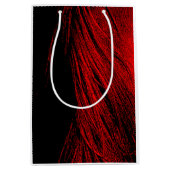 Red Horse Mane Sac cadeau Abstrait (Devant)