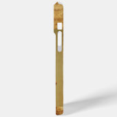 RED HORSE Parchment Monogram Case-Mate iPhone Case (Achterkant / Links)