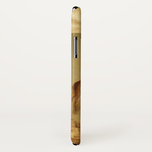 RED HORSE Parchment Monogram Case-Mate iPhone Case (Achterkant / rechts)