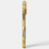 RED HORSE Parchment Monogram Case-Mate iPhone Case (Achterkant / Rechts)