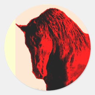 Red Horse Stickers