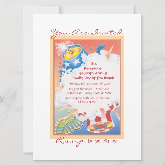 Red Hot & Blue Kaart (Voorkant)