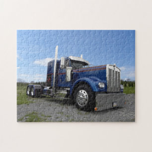 Red Hot & Blue Kenworth Puzzle Legpuzzel