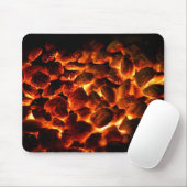 Red Hot Burning Coals Muismat (Met muis)