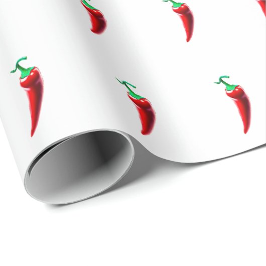 Red Hot Chili Pepper Cadeaupapier (Rol Hoek)
