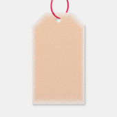 Red Hot Chili Pepper Diva Tekening Cadeaulabel (Achterkant)