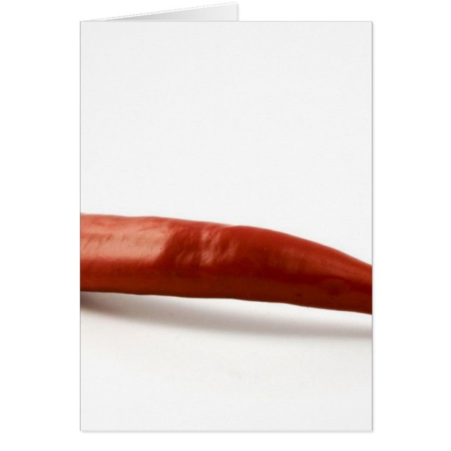 Red Hot Chili Pepper op witte achtergrond (Voorkant)