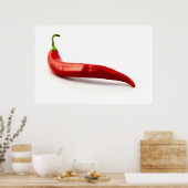 Red Hot Chili Pepper Poster (Keuken)