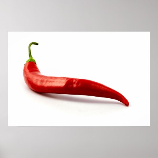 Red Hot Chili Pepper Poster (Voorkant)