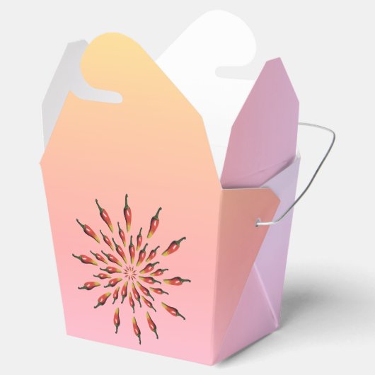 Red Hot Chili Peppers Mandala Art Custom Bedankdoosjes (Geopend)