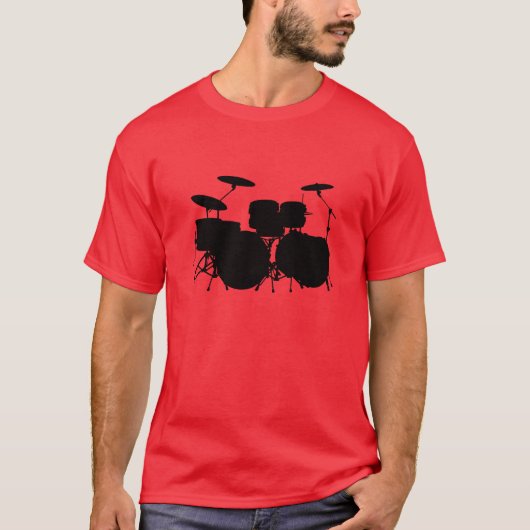 Red Hot Drums T-shirt (Voorkant)