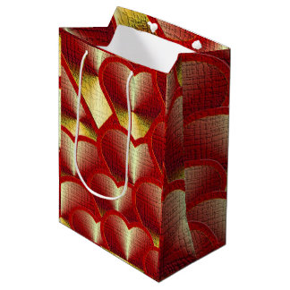 Red Hot Hearts Medium Cadeauzakje