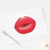 Red Hot lips kss stickers (Envelop)