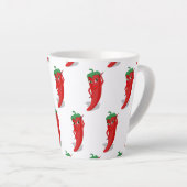 Red Hot Pepper Diva Classic Latte Mok (Rechterhoek)