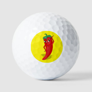 Red Hot Pepper Diva Golfballen