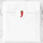 Red Hot Pepper Diva Hart Sticker (Tas)