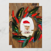 Red Hot Peppers met kerstkaart (Voorkant / Achterkant)