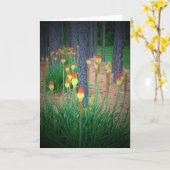 Red Hot Pokers, carte (Fleur jaune)