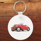 Red Hot Rod Sleutelhanger (Voorkant)