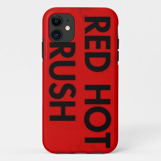 Red Hot Rush iPhone 5 Casemate Hoesje (Achterkant)
