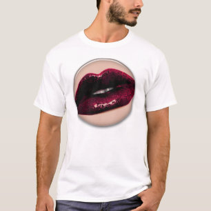Red Hot Sparking Kissable Lips T-shirt