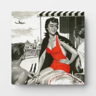 Red Hot Woman Fotoplaat