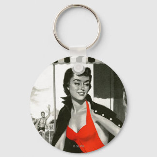 Red Hot Woman Sleutelhanger