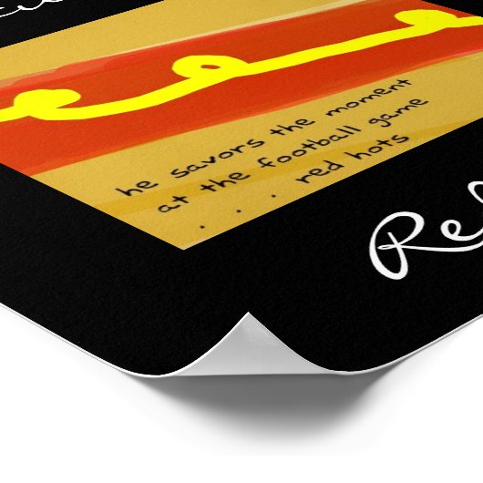 Red Hots Haiku Art Print (Hoek)