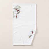 Red Hummingbird Birds Wildlife Bath Towel Set Bad Handdoek (Handdoek)