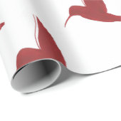 Red Hummingbird Cadeaupapier (Rol Hoek)
