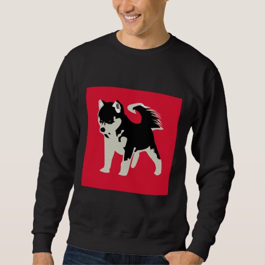 Red Husky Trui (Voorkant)