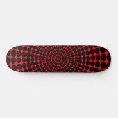 Red Hypno Skateboard (Horizontaal)