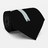 Red Ichthus Cross Stropdas (Opgerold)