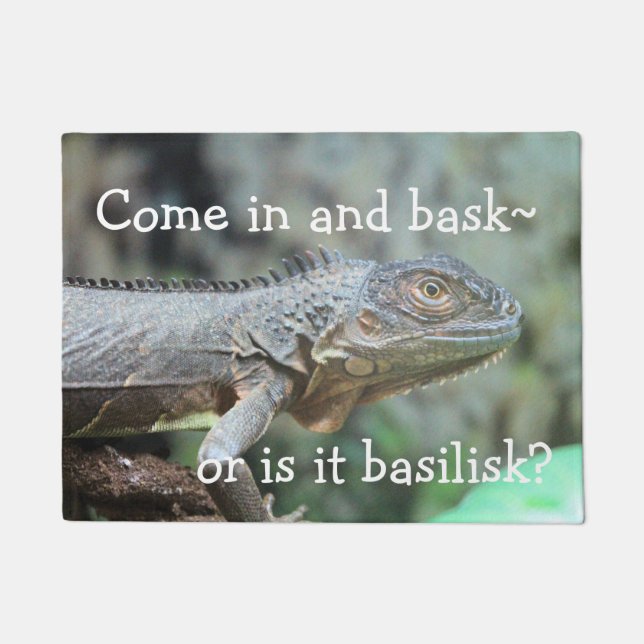 Red Iguana Deurmat (Voorkant)