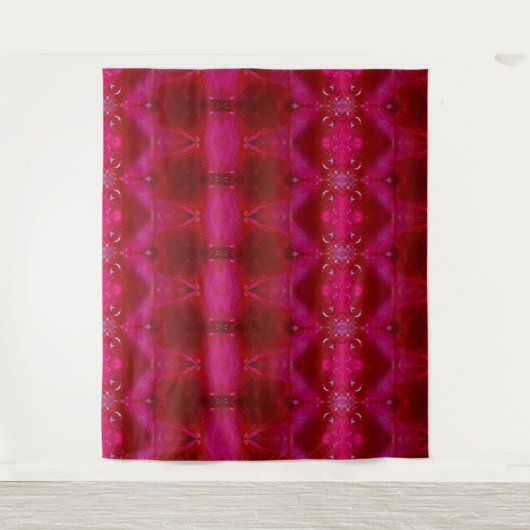 Red Ikat Wandkleed (Voorkant)