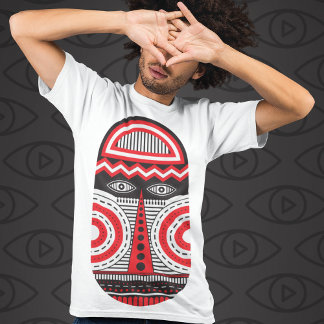 Red Illuminati Tribe T-shirt