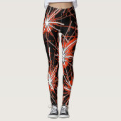 Red Impact Burst Leggings (Voorkant)