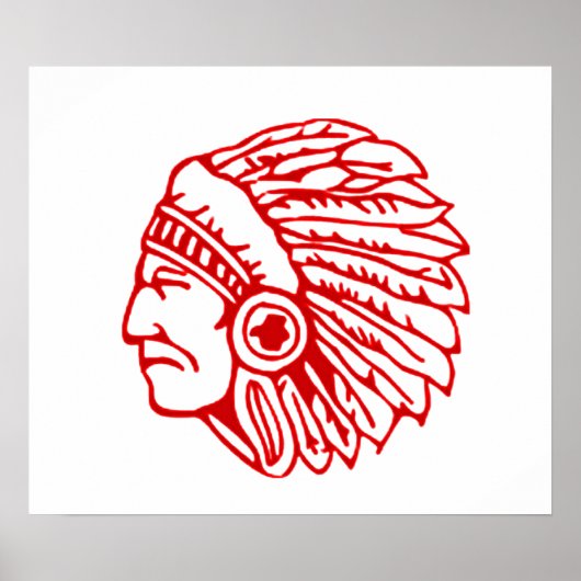 Red Indianus Poster (Voorkant)