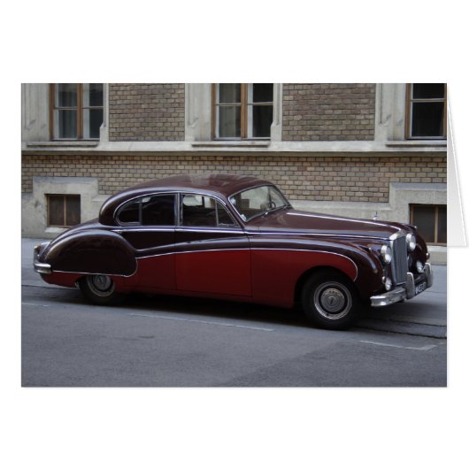 Red Jaguar Mark IX (Voorkant Horizontaal)