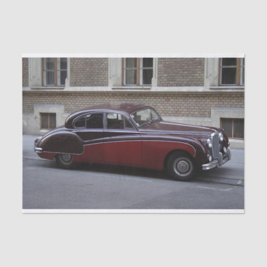 Red Jaguar Mark IX Tissuepapier (Voorkant)
