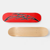Red Jesus Skateboard (Horizontaal)