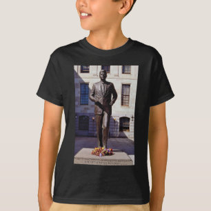Red John F. Kennedy standbloemen T-shirt