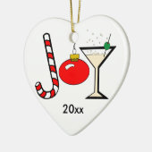 Red Joy of Kerstmis Keepomwille Ornament (Links)