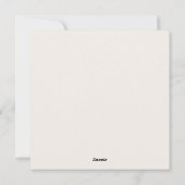 Red Joyeux Noël et Bonne Année Carte (Dos)