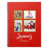 Red Joyoux Noel Fotoboek Notitieboek (Voorkant)
