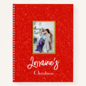 Red Joyoux Noel Spiral Notitieboek (Voorkant)