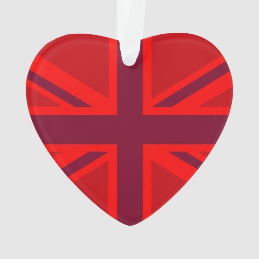 Red Keep Calm Have Your Text on Union Jack Flag (dos)