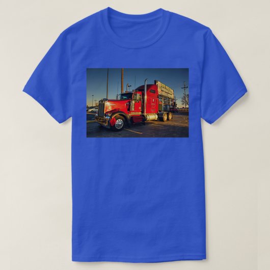 Red Kenworth T-shirt (Design voorkant)