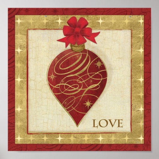 Red Kerstmis DŽcor Hope Poster (Voorkant)